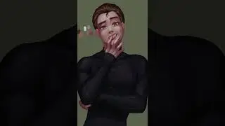 Smug Eliot #anime #art #timelapse #smug #nicetry #oc #original #ipadart #illustration #animeshorts