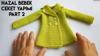 Amigurumi ceket yapımı Part 2(English subtitle)