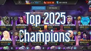 Top 5 Favourite Champions of 2025 - Marvel Contest of Champions 
