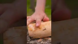 Watch Our Outdoor Queen Do Woodworking 👑🌲🔨 Pure Skill