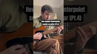 More Implied Counterpoint on Guitar! 🎸