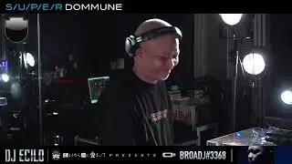 ECILO live at SUPER DOMMUNE Tokyo with Crinoid crew (Techno DJ Set)
