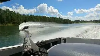 Slalom Waterski WIPE OUT, Oct 2025 - MMW, 32mph, 35&rsquo; off