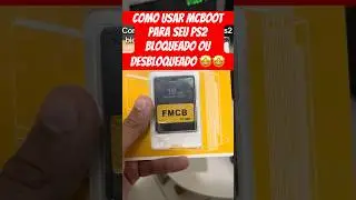 Como usar ps2 free mcboot no seu ps2 bloqueado ou desbloqueado 🎮 #mcboot #ps2 #playstation2 #flyp