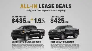 New Year, New Deals at Turner Chevy!