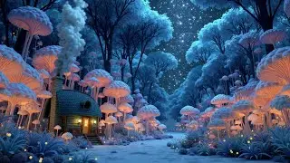 Уютная Гитарная Музыка для Хижины | Поток Волшебной Ночи