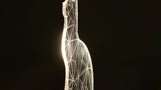 2D/3D Illusion cat lamp