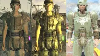 Fallout 3 vs Fallout New Vegas vs Fallout 4 | All Combat armor Comparison