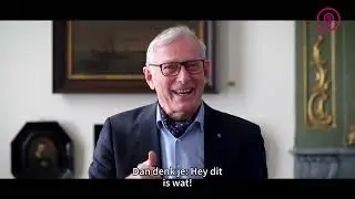 Jørgen Sørensen van het museum Hofje van Mevrouw Van Aerden in Leerdam