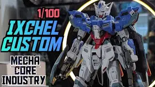 MECHA CORE INDUSTRY IXCHEL 1/100 CUSTOM-PAINTED BUILD UNBOXING