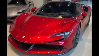 Rosso Magma Ferrari SF90 Spider - Walkaround [4K]