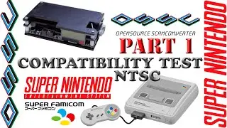 OSSC Compatibility Test with NTSC Super Nintendo Showcase - Part 1 [UHD 4K60]