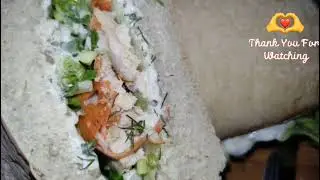 Сэндвич с курицей в чиабатте - вкусный перекус.