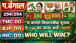 West Bengal assembly election 2026 opinion Poll: Who can be the next cm of Bengal?TMC vs BJP survey?