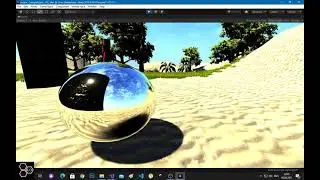 Зеркальная поверхность Unity