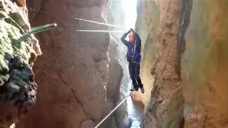 Ferrata Pasarela de Espeja de San Marcelino (K4) con tirolina