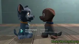 SFM PAW Patrol | Rocky and Zuma high five