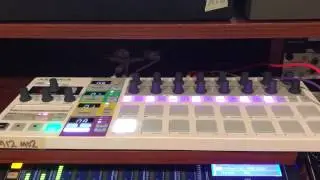 021117 - Roland Aira modular effects as CV drum machine
