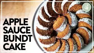 Moist Applesauce Bundt Cake