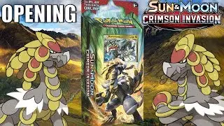 POKEMON TCG CRIMSON INVASION CLANGING THUNDER THEME DECK OPENING