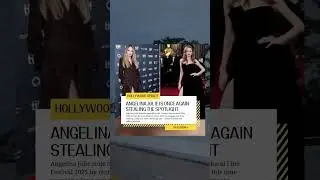 Angelina Jolie Shocks Fans at TIFF 2025! 🔥#tiff2025 #oscars #celebritynews