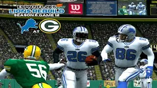 Detroit Lions Franchise | S6 | Game 12 at Green Bay Packers | ESPN NFL 2K5