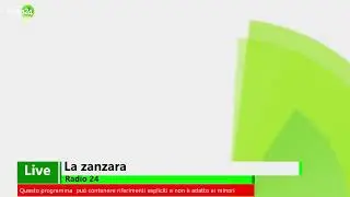 La zanzara del 11 novembre 2022