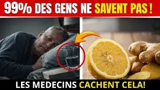 Le Gingembre & Citron Avant le Coucher : L’Astuce Que Votre Médecin Ne Vous Révèle Pas