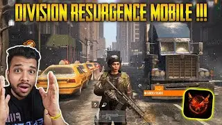 DIVISION RESURGENCE MOBILE BEST LOOKING GAME ?? | UBISOFT WTH ARE YOU DOING - REVIEW OF THE BETA 💥💀