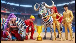 Rumi Wins the Mystic Zebra Racing Championship | K-POP Demon Hunters #kpopdemonhunters #rumi