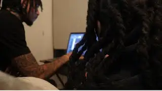 Dwizzy & Booka Baby Cook up A Fire Beat From Scratch!