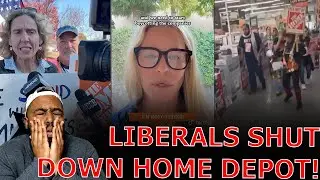 Активисты WOKE ЗАКРЫЛИ Home Depot В РАМКАХ ПРОТЕСТА из-за сотрудничества с Трампом и массовой деп...