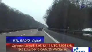 RTL-Radio DRM mobil Autobahn