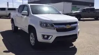 2018 Chevrolet Colorado LT Crew Cab Short Box / White, 4X4 / 18n142