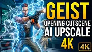 geist (GameCube) Opening Cutscene AI Upscale 4K