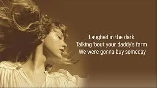 Taylor Swift - We Were Happy (Taylor's Version) (From The Vault) (Lyrics)