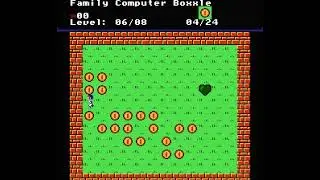 NES Longplay [6318] Family Computer Boxxle