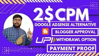 Best High CPM Google Adsense Alternative | Google Adsense Alternative @SirJiBlogging