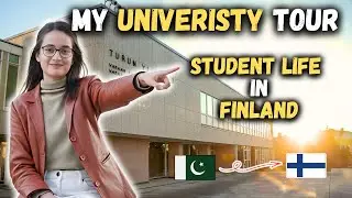 My University in FINLAND 🇫🇮 | Study in Finland | Pakistani Student Vlogs