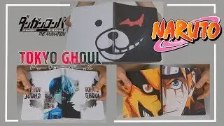 Cuadernos Naruto | Tokyo Ghoul | Monokuma