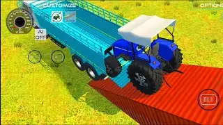 Indian tractor driving simulator | tractor driving simulator game | android gameplay 