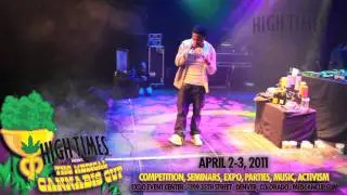 Curren$y @ the 23rd HIGH TIMES Cannabis Cup