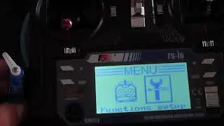 Configuração Throttle Cut no Flysky- FS-i6 para motores à combustão (sem mixagem de canais)