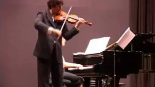 Paganini Caprice no.13 (arr. Schumann) - Liviu Prunaru violin, Dana Protopopescu piano