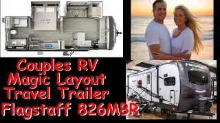 Flagstaff Magic Layout 826 MBR Travel Trailer RV