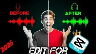 How To Voice Edit In Capcut Aap !! Voice Edit Kaise Kaire 2026 😯