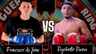 Espectacular #pelea #box #franciscodejesus #elguerrero vs #rigobertorivera #puro956 #fight #boxing