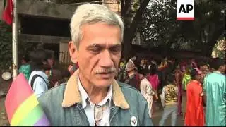 NEW Annual Gay Pride march held in Indian Capital