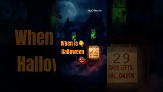 🏚️ 29 Days Until Halloween! | Haunted House Countdown 🎃 #Halloween2025 #HalloweenCountdown