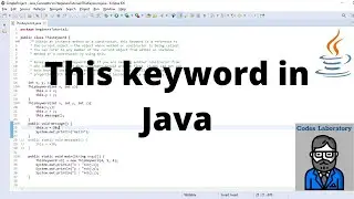 Java Tutorial | 19 | This keyword in Java |
